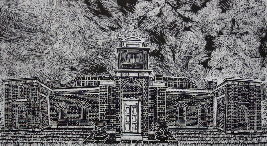 Dulwich Picture Gallery (Lino Print)